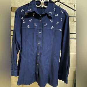 Bangsi Rae Navy Blue Shirt